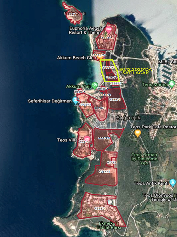 AK Parti Seferihisar'dan arazi satışı çıkışı!