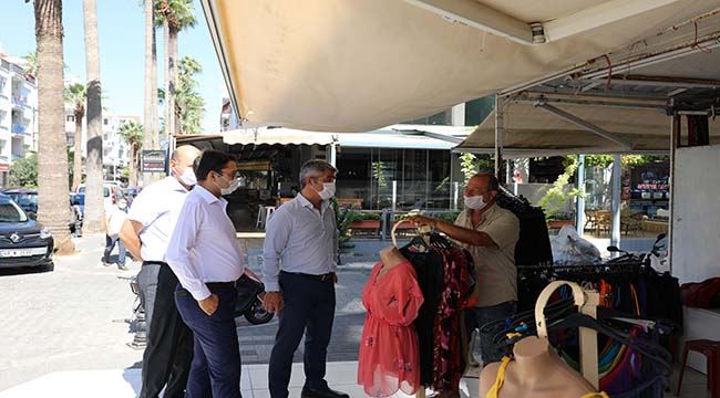 MARMARİS BELEDİYESİ'NDEN ESNAFA DESTEK