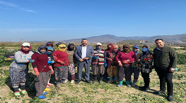 AK Parti İzmir İl Başkanı Kerem Ali Sürekli “Kadın emeği neredeyse; AK Parti İzmir oradaydı…”