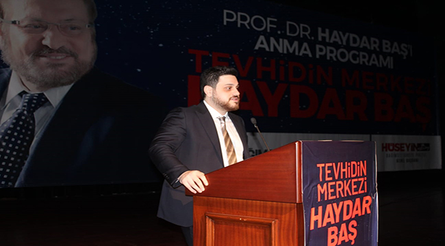 Prof. Dr. Haydar Baş vefatının birinci yılında İstanbul'da anıldı