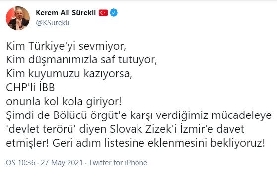 AK PARTİ İZMİR'DEN SOYER'E ÇAĞRI