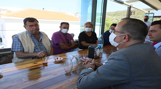 AK Parti İzmir İl Başkanı Kerem Ali Sürekli;  "Karaburun'u biz sırtlanıyoruz, onlar ihmal ediyorlar!"