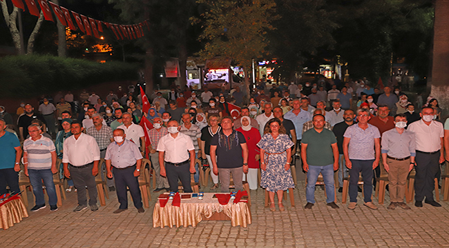 Bayındır’da 15 Temmuz Demokrasi ve Milli Birlik Günü Anma Programı Yapıldı