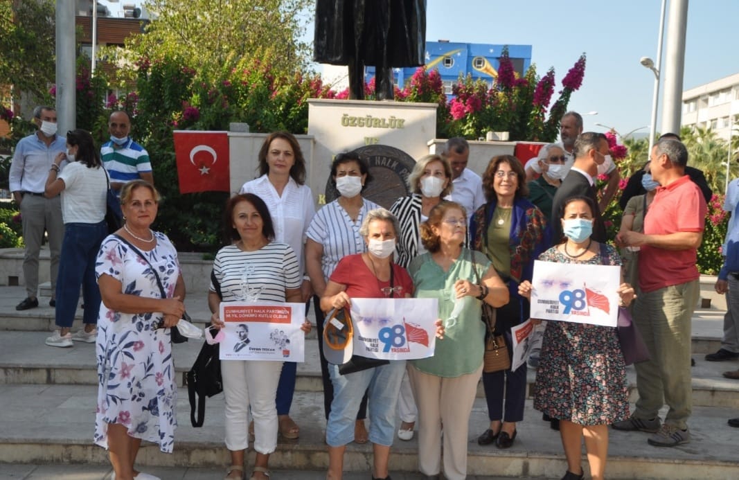 Ortaca'da CHP'nin 98. Kuruluş yıl dönümü kutlandı