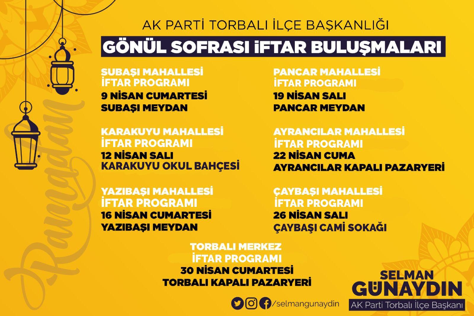 Günaydın’dan iftara davet