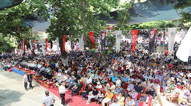 Bademli 51. Kiraz ve 18. Meyve Fidanı Festivali büyük ilgi gördü