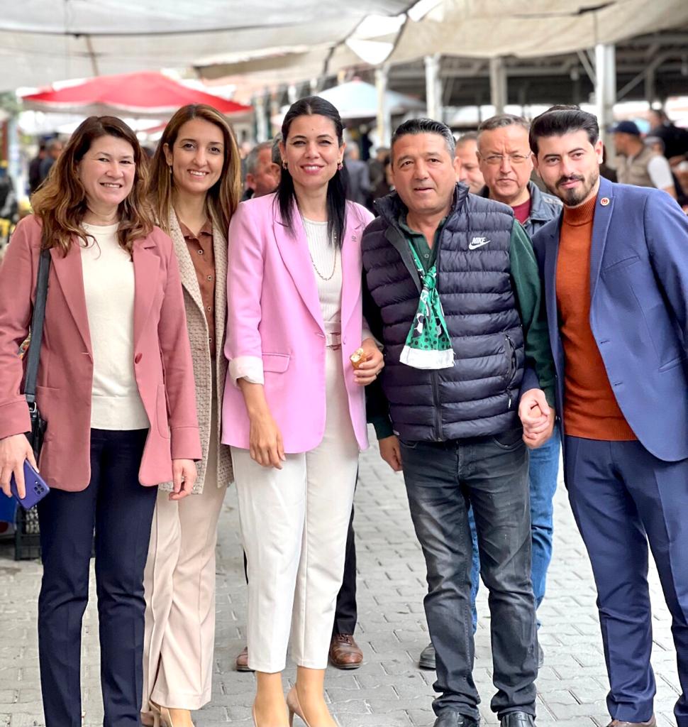 Tan seçim çalışmalarını Yatağan ve Milas'da sürdürdü