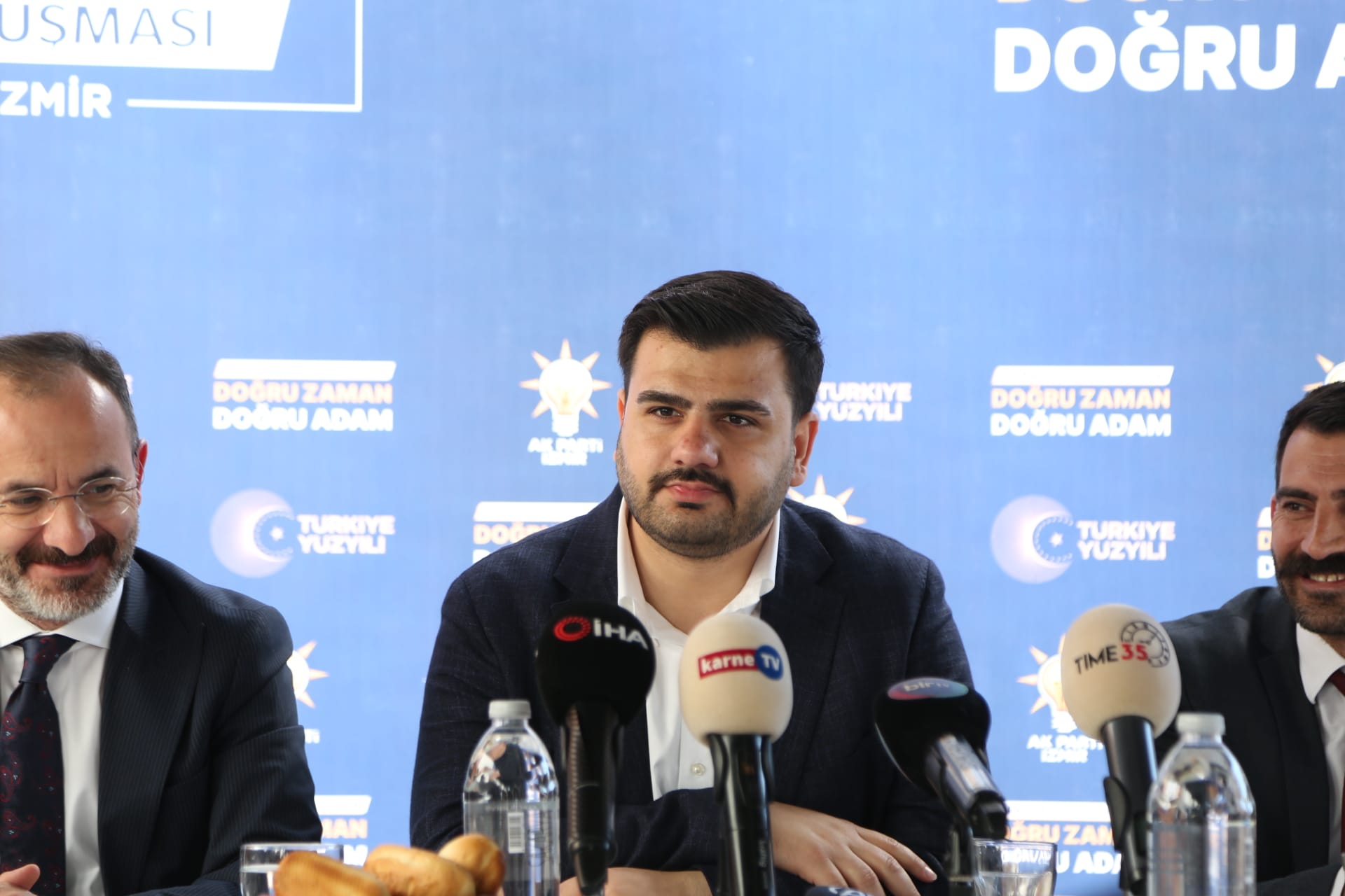 Milletvekili Adayı İnan, basın mensuplarıyla bir araya geldi