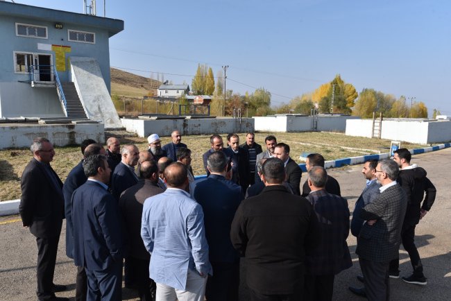 İmam ve Hatipler ESKİ'nin içme suyu arıtma tesislerini gezdi
