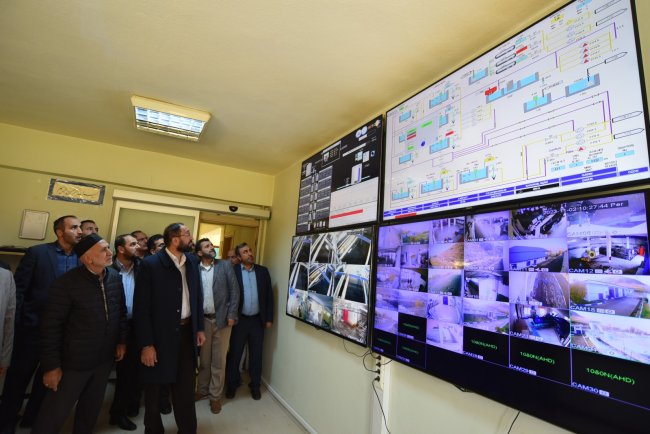 İmam ve Hatipler ESKİ'nin içme suyu arıtma tesislerini gezdi