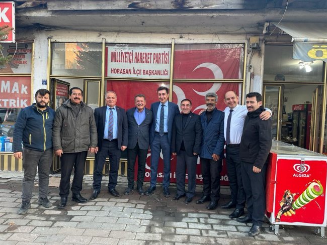 MHP Büyükşehir Belediye Başkan aday adayı Kishalı teşkilat ziyaretlerine devam ediyor