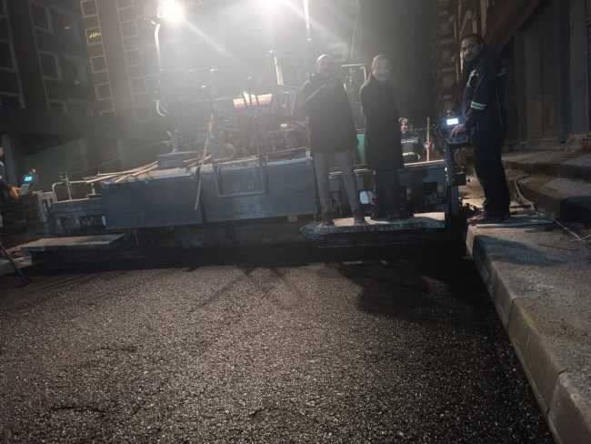 Aşkale Belediyesi'nden Asfalt mesaisi