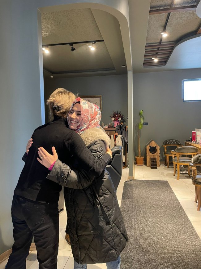 Esnaftan Mutlu'ya destek