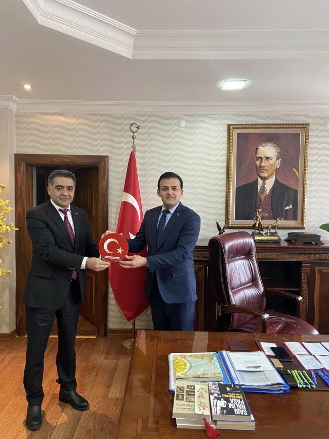 Başkan Demir'den bir dizi ziyaretler