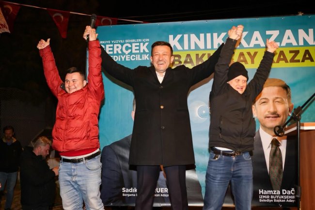 Cumhur İttifakı Bergama ve Kınık'ta DAĞ gibi omuz omuza