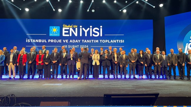 İYİ PARTİ İSTANBUL ADAYLARINI TANITTI