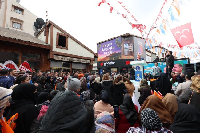 BAŞKAN SEKMEN'E PASİNLER'DE SEVGİ SELİ