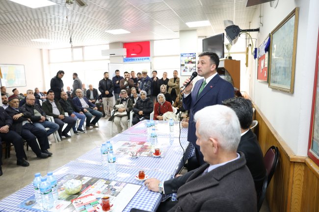 Cumhur İttifakı İzmir Büyükşehir Belediye Başkan Adayı Hamza Dağ Erzurum Oltulular Derneği'ni ziyaret etti