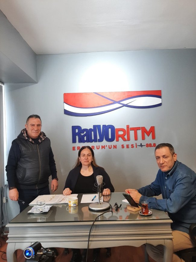 UÇAR RADYO RİTM'E KONUK OLDU