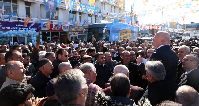 BAŞKAN SEKMEN ŞENKAYA, KARAYAZI VE KARAÇOBAN’A ÇIKARMA YAPTI