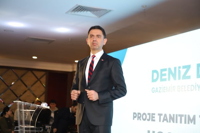 Cumhur İttifakı Gaziemir Belediye Başkan adayı Deniz Doğan’dan proje sunumu