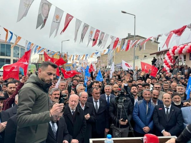 AK Parti Köprüköy Seçim Koordinasyon Merkezi açıldı