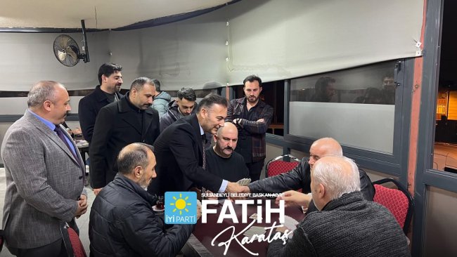 KARATAŞ: ''HİZMETE TALİBİZ ''