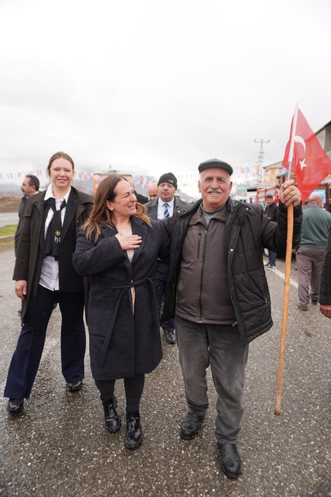 Büyükşehir Adayı Canan Uçar bu kez kuzey ilçelerinde