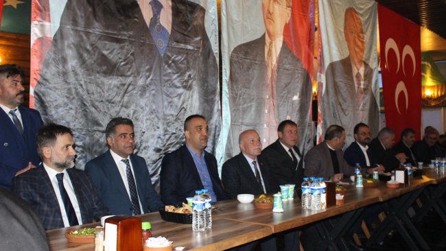 MHP Yakutiye İlçe Başkanlığı İftar Programı Düzenledi