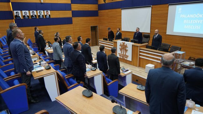 Palandöken'de ilk meclis gerçekleşti