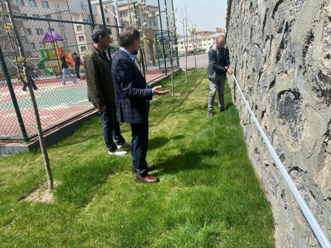 Başkan Uçar yapılan çalışmaları yerinde inceledi