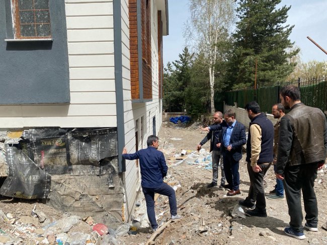 Başkan Uçar yapılan çalışmaları yerinde inceledi