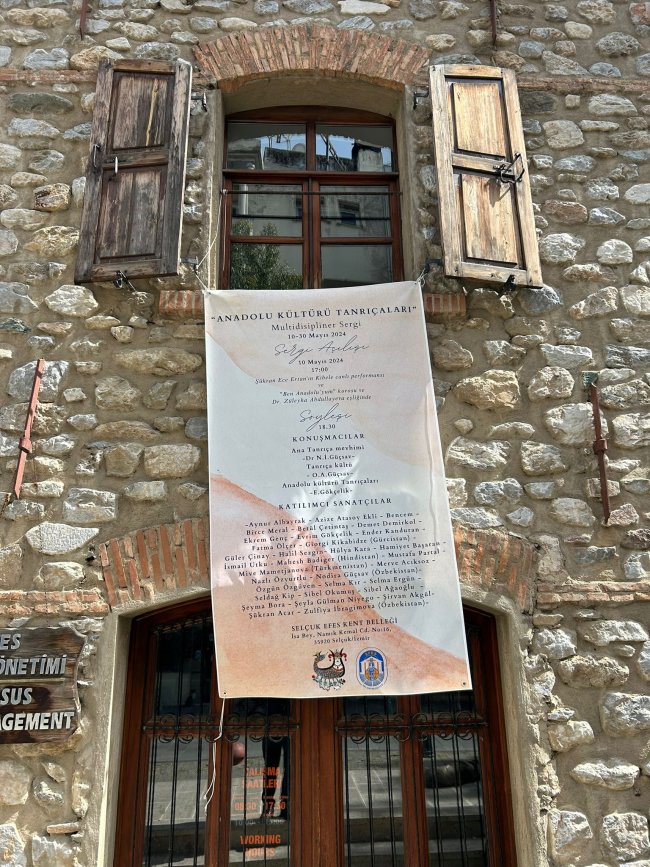 SELÇUK EFES KENT BELLEĞİ'NDE ANADOLU KÜLTÜRÜ TANRIÇALARI SERGİSİ BÜYÜK İLGİ GÖRDÜ