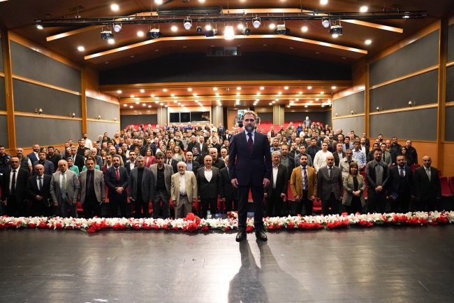 Başkan Uçar çalışma arkadaşlarıyla bir araya geldi