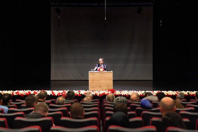 Başkan Uçar çalışma arkadaşlarıyla bir araya geldi