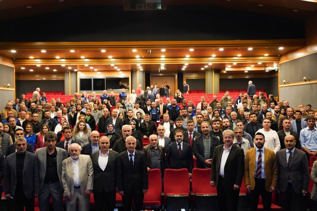 Başkan Uçar çalışma arkadaşlarıyla bir araya geldi