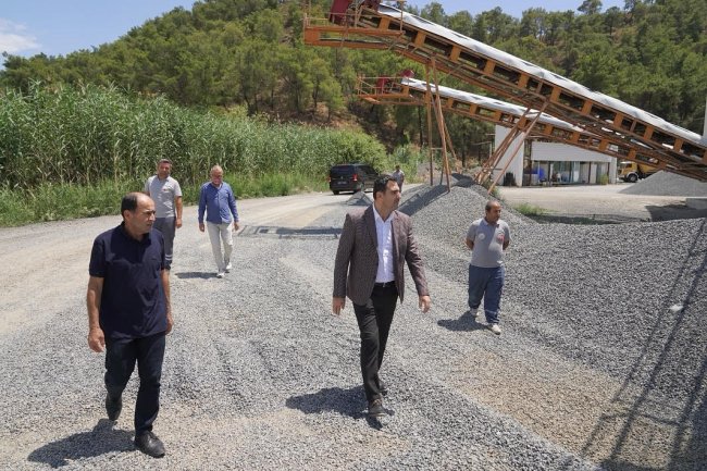 Başkan Tezcan Taş Ocağı'nı ziyaret etti