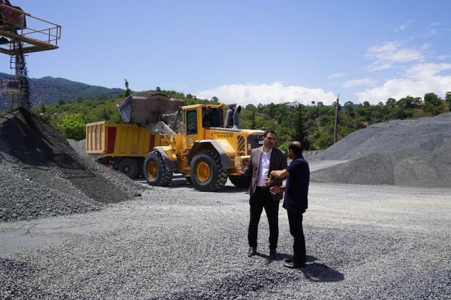 Başkan Tezcan Taş Ocağı'nı ziyaret etti