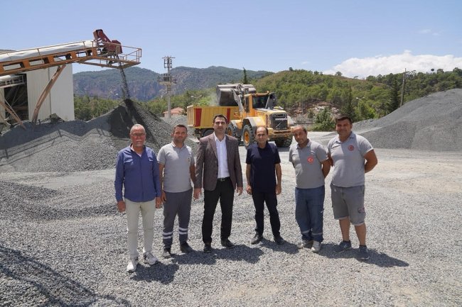 Başkan Tezcan Taş Ocağı'nı ziyaret etti