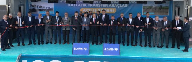 KATI ATIK TRANSFER ARAÇLARI VE 3. TARIM MAKİNALARI PARKI’NIN AÇILIŞI YAPILDI