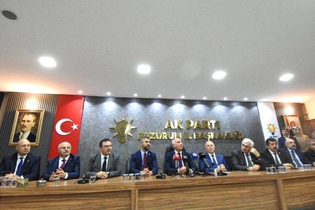 Efkan Ala, Erzurum'da gerçekleştirdiği ziyaretlerle yoğun bir gün geçirdi