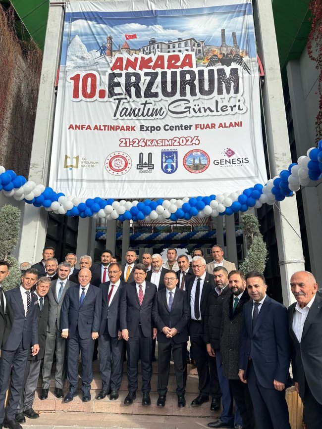Ankara'da Erzurum Rüzgarı: 10. Ankara-Erzurum Tanıtım Günleri Başladı