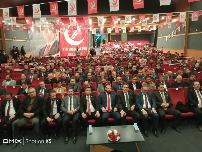 Yeniden Refah Partisi Yakutiye 2. Olağan ilçe kongresi gerçekleştirildi