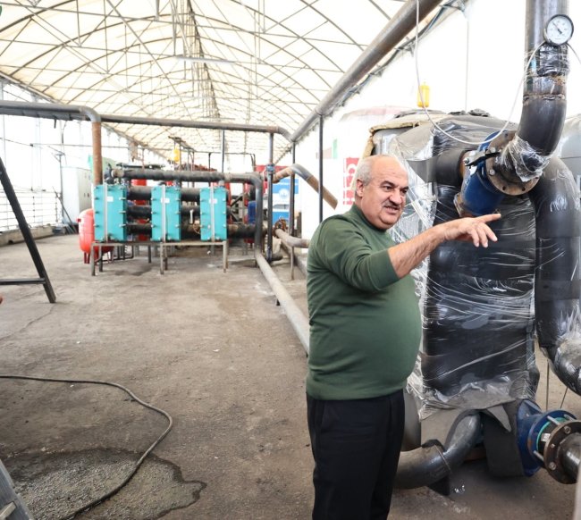 Aziziye'nin termal seralarında yeni dönem