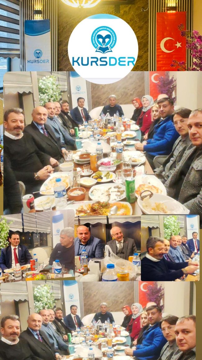 KURSDER'den Birlik ve Dayanışma İftarı