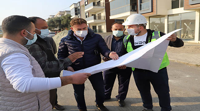 Bayındır'da Doğal Gaz Çalışmaları Devam Ediyor