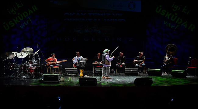 Okay Temiz'den Üsküdar'da muhteşem konser