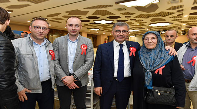 Üsküdar Belediyesi Şehit Aileleri ve Gazilere İftar Programı düzenledi