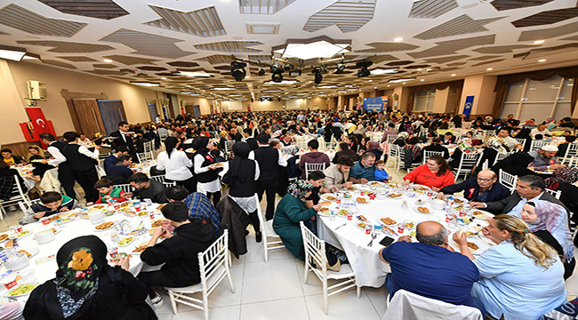 Üsküdar Belediyesi Şehit Aileleri ve Gazilere İftar Programı düzenledi