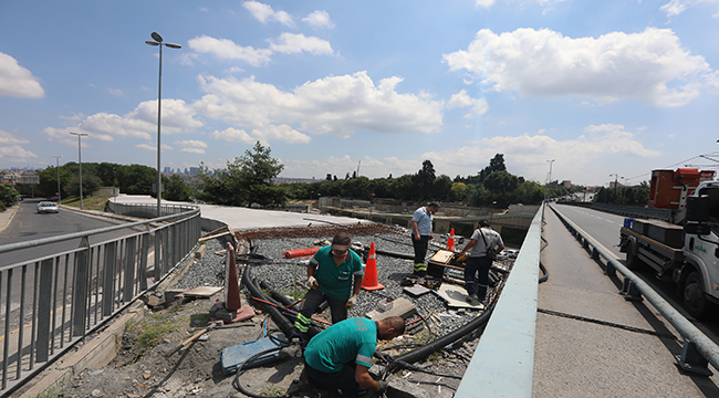 45 gün gece gündüz çalışılarak yol trafiğe açılacak